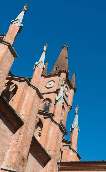 Church of San Vittore in Pollenzo — Stock Photo, Image