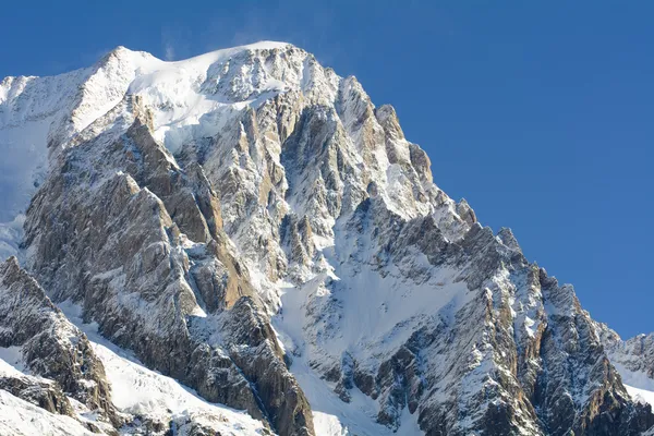 Massif du mont blanc Stock Photo