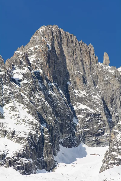 The Mont Blanc chain — Zdjęcie stockowe