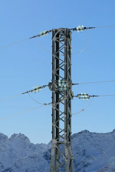 Pilão de eletricidade — Fotografia de Stock