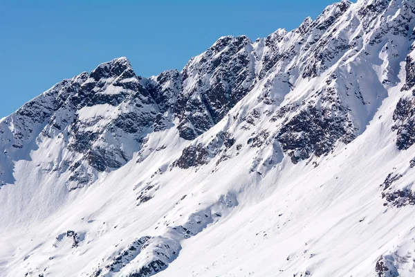 Inverno em Valtournenche alta — Fotografia de Stock