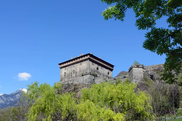 Castello di Verres — Foto Stock