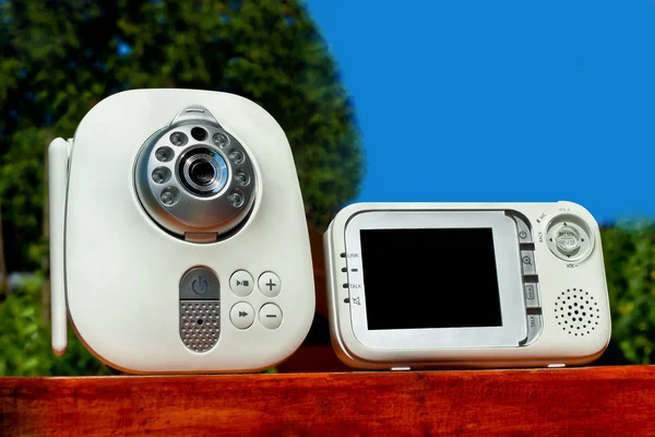 Těsných up baby monitor — Stock fotografie