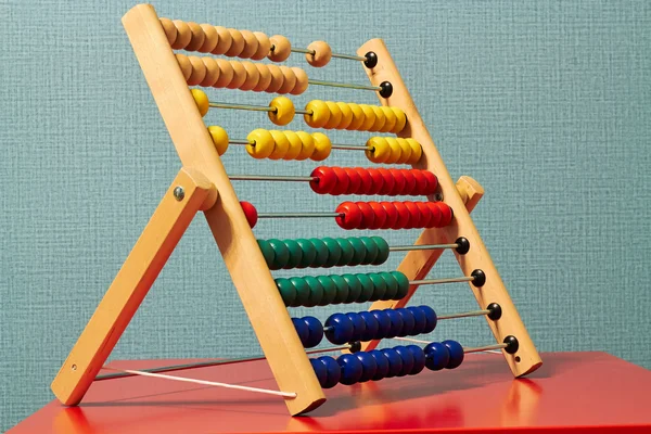 Colourful Beaded Abacus — Stock Photo, Image