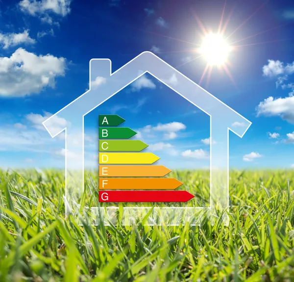 Home energy - insulation - consumption wattage — Stock Photo, Image