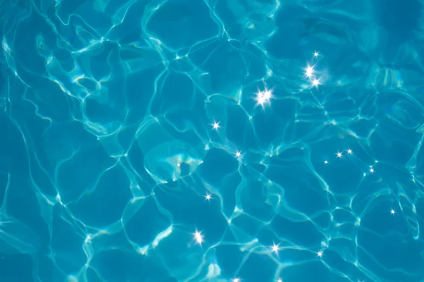 Water swimming pool - sunshine — Stock Photo, Image