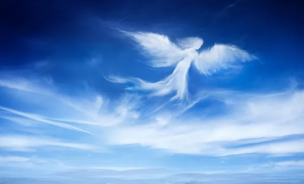 Angel in the sky — Stock Photo, Image