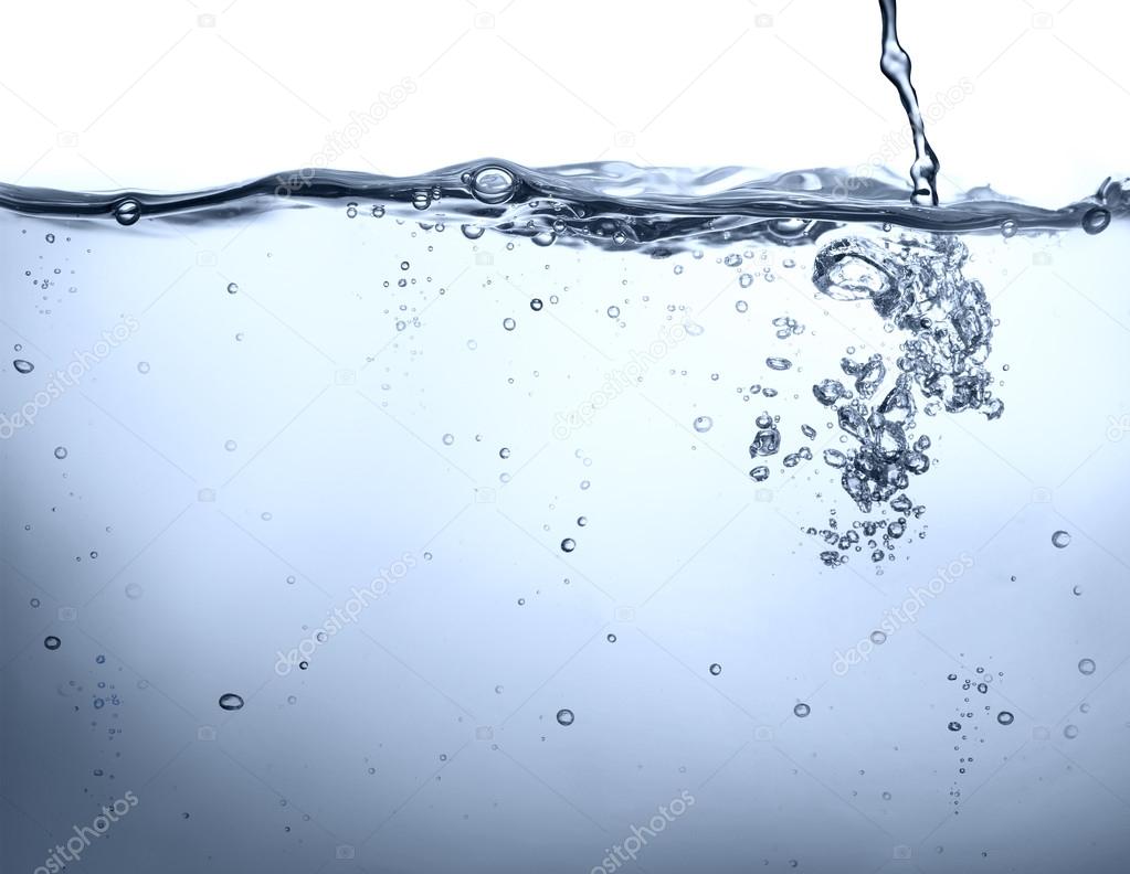 Potable water - underwater background