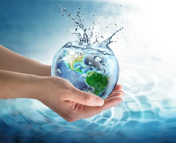 Water behoud in de onze planeet - Verenigde Staten — Stockfoto