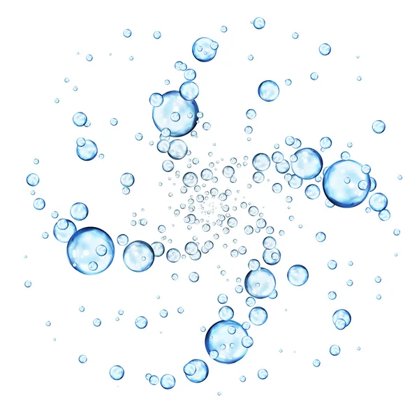 Swirl bubbles — Stock Photo, Image