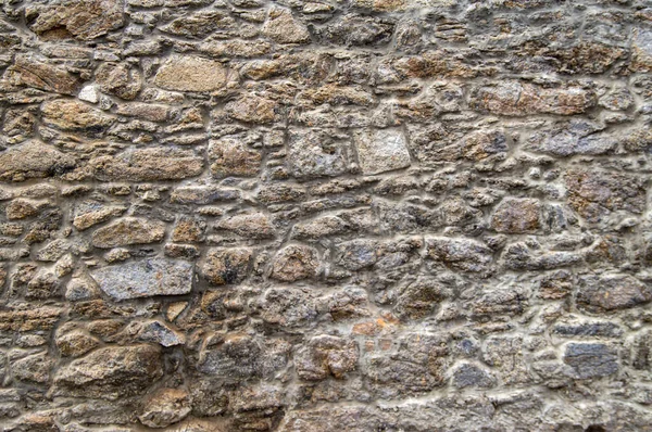 Проходила Мимо Крепости Могла Удержаться Сфотографировать Каменную Стену Камни Разных — стоковое фото