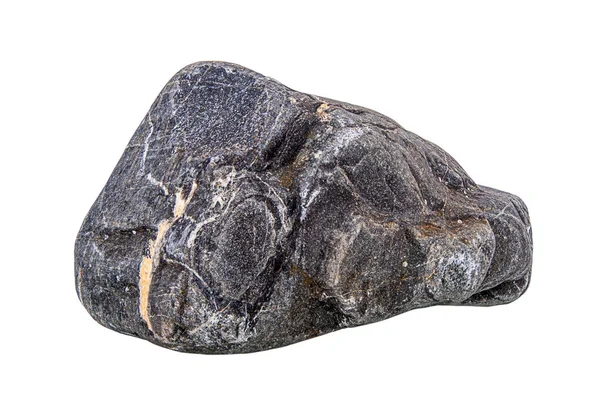Piedras Negras Aisladas Con Una Textura Rara Relieve Estructura Capas Imagen de stock