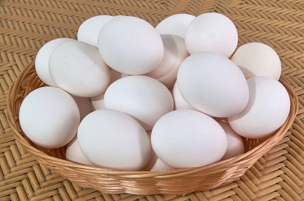 Minha Família Gosta Muito Ovos Galinha Não Podia Passar Por — Fotografia de Stock