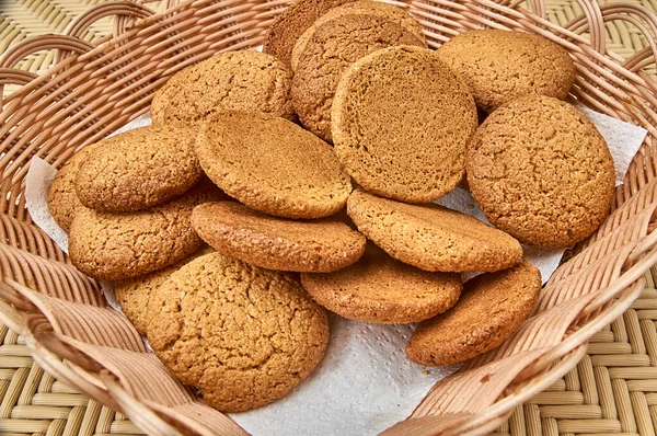 Oatmeal Cookies Favorite Treat Many People Especially Cookies Homemade Photographed — Fotografia de Stock