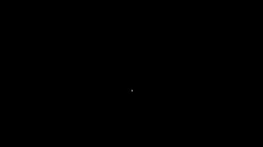 Beyaz çizgi Güvenli simgesi siyah arkaplanda izole edildi. Kapı, şifreli bir banka kasası. Güvenilir Veri Koruma. 4K Video hareketli grafik canlandırması