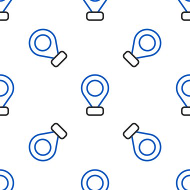 Çizgi Haritası simgesi beyaz arkaplanda izole edilmiş kusursuz desen. Navigasyon, işaret, konum, harita, GPS, yön, yer, pusula, arama konsepti. Renkli taslak konsepti. Vektör