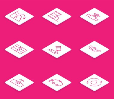 Ham petrol fiyatlarında düşüş, fıçı sızıntısı, endüstriyel boru ve valf, kağıt para yığını, motor, petrol ve endüstriyel fabrika ikonu için tüp. Vektör