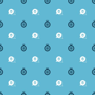 Pusula ve Kafatası 'nı kusursuz düzene sokun. Vektör