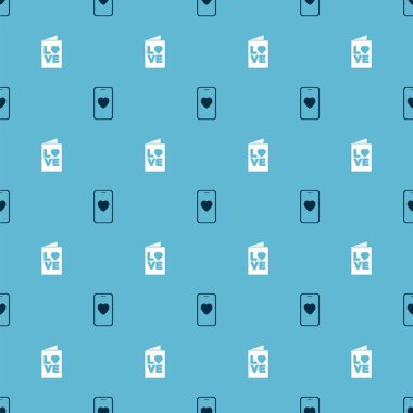 Çevrimiçi flört uygulaması ve sohbet ve Sevgililer Günü partisi broşürlerini kusursuz düzenle. Vektör.