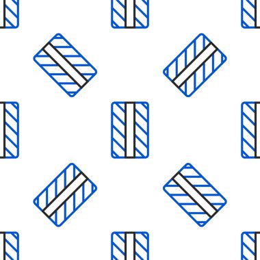 Çizgi Araba Tekerleği ikonu beyaz arka planda izole edilmiş pürüzsüz desen. Renkli taslak konsepti. Vektör.