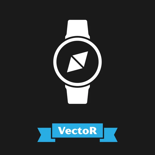 화이트 아이콘은 배경에서 분리되었다 상징이야 Vector — 스톡 벡터