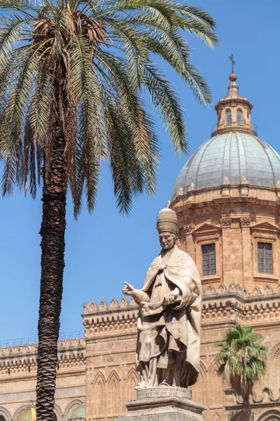 Catedral Maria Santissima Assuanta de Palermo, na Sicília — Fotografia de Stock