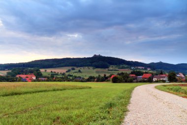 Bavyera giechburg Kalesi harabe