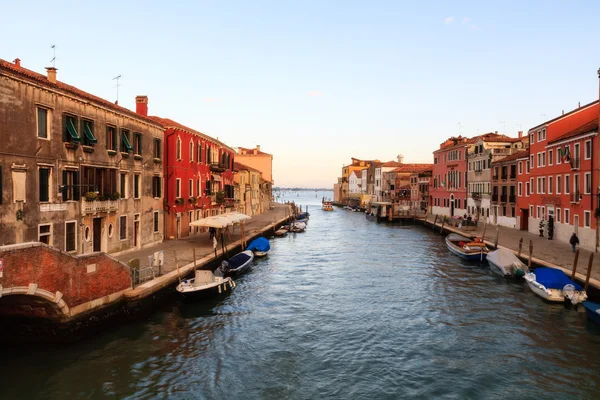 Kanäle von Venedig — Stockfoto