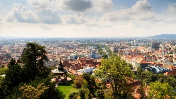 Roofs of Graz. — Stock Photo, Image