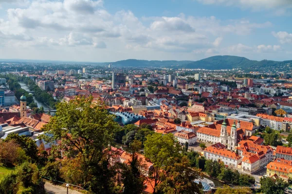 Tetők, Graz — Stock Fotó