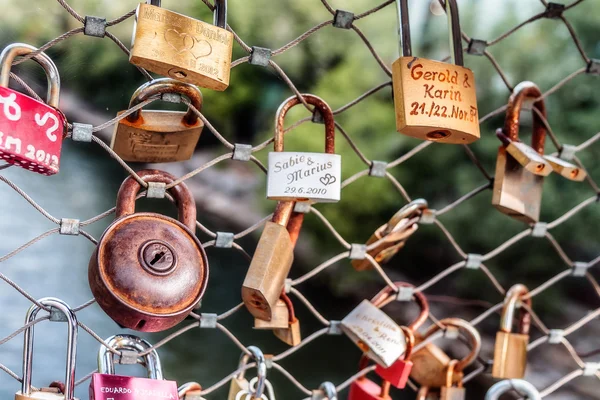 Cerraduras de amor — Foto de Stock