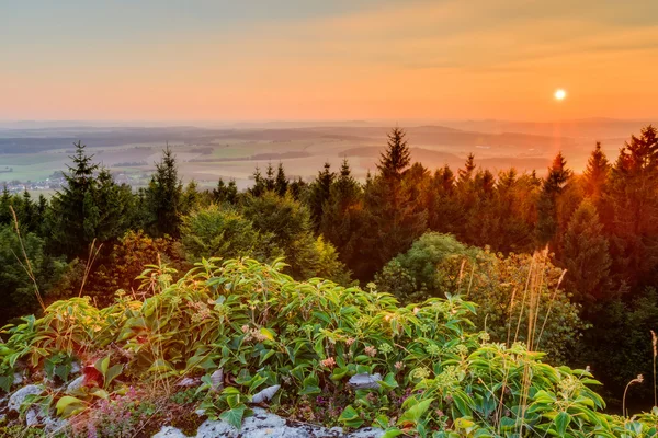 Herfstlandschap in Beieren — Stockfoto