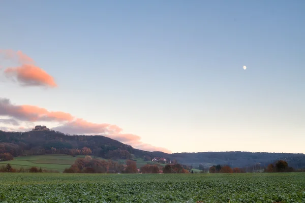 Venkovské bavorské Zimní krajina — Stock fotografie