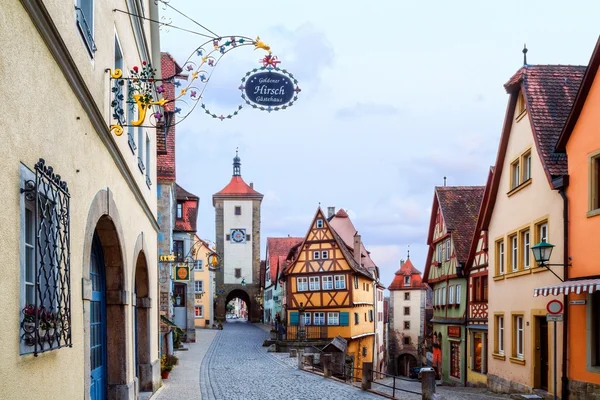 Rothenburg ob der Tauber Ordförande — Stockfoto