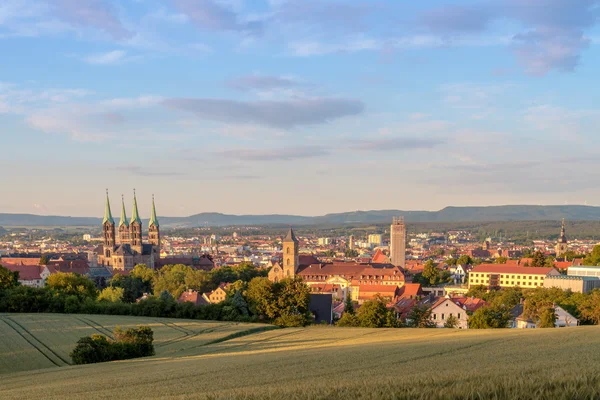 Vista da cidade de Bamberg verão — Fotografia de Stock