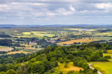 Frankonya yaz peyzaj