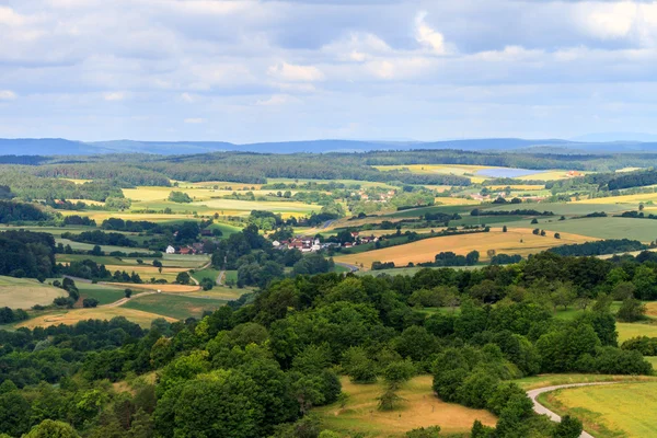 Francká letní krajina — Stock fotografie