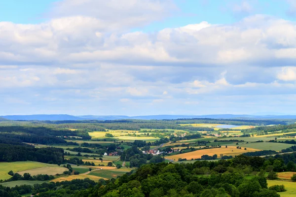 Francká letní krajina — Stock fotografie