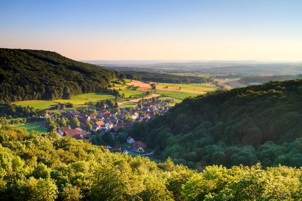 Bayersk landsbygd landskap — Stockfoto