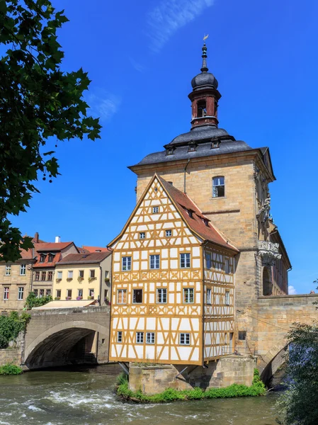 Bamberg stadshuset — Stockfoto