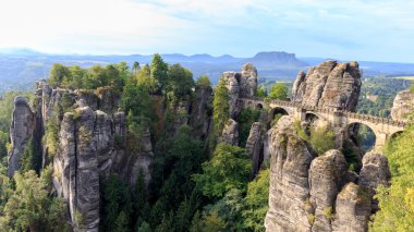 saxonia dresden yakınlarında Bridge'de Kalesi