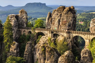 saxonia dresden yakınlarında Bridge'de Kalesi