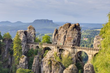 saxonia dresden yakınlarında Bridge'de Kalesi
