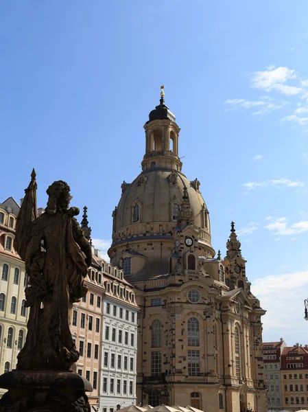 Cidade interior histórica de Dresden — Fotografia de Stock