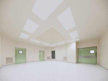 İçi boş 3D işleme odası