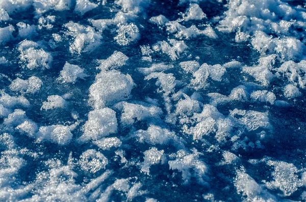 Eisbeschaffenheit. — Stockfoto