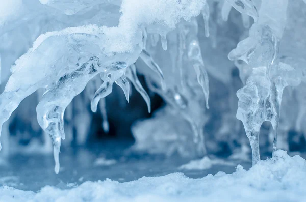 Ледяные шипы . Лицензионные Стоковые Фото