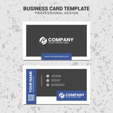 Yaratıcı kartvizit tasarım şablonu