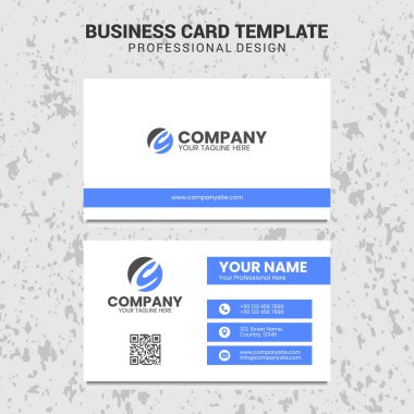 Yaratıcı kartvizit tasarım şablonu