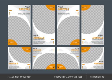Yaratıcı sosyal medya tasarım şablonu